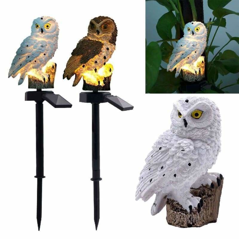 Solar Owl Garden Light - Lamps