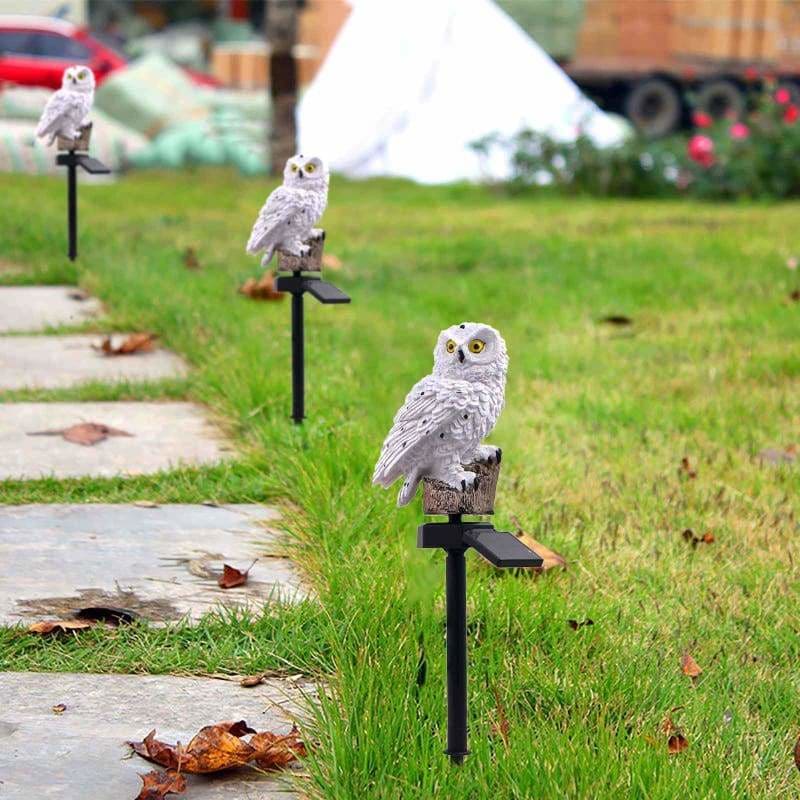Solar owl garden light - lamps
