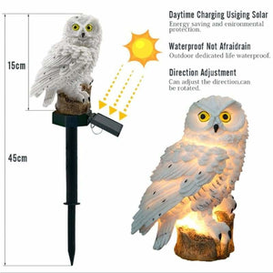 Solar Owl Garden Light - Lamps