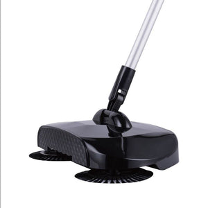 Stainless steel sweeping machine for home - black - hand