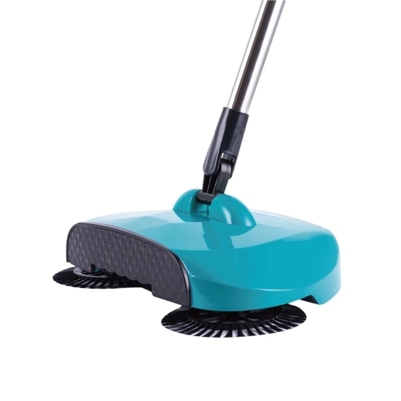 Stainless steel sweeping machine for home - green - hand
