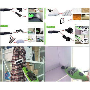 Steam Cleaner - green - Home Cleaning
