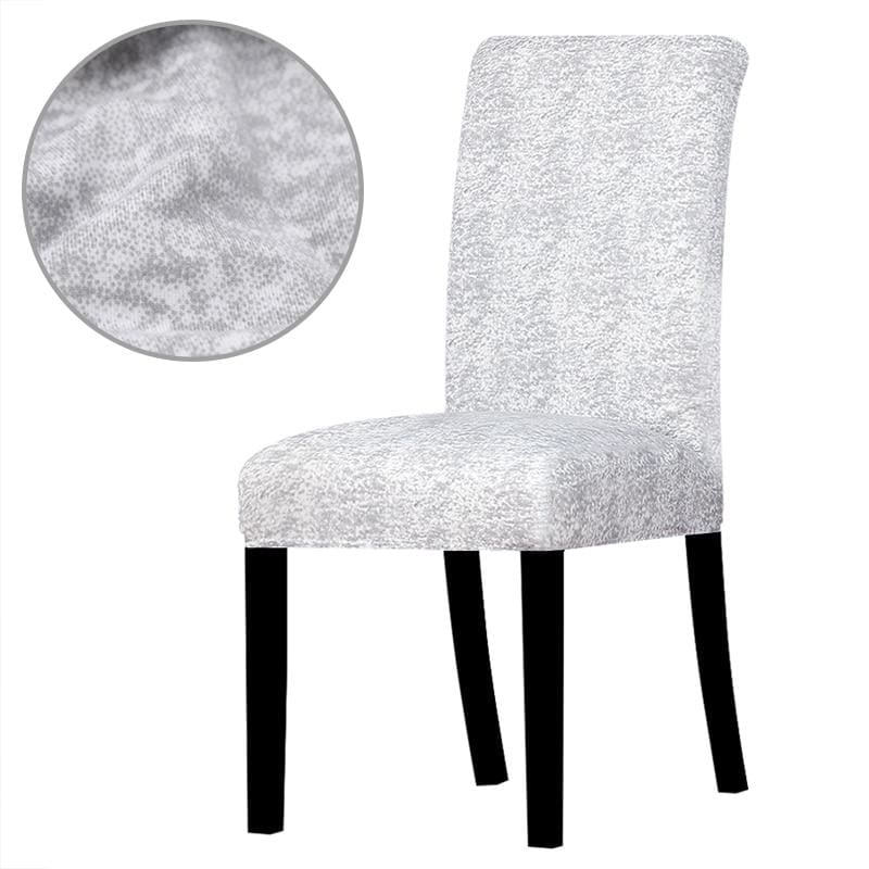 Stretchable printed chair cover - 125834 / universal size - 