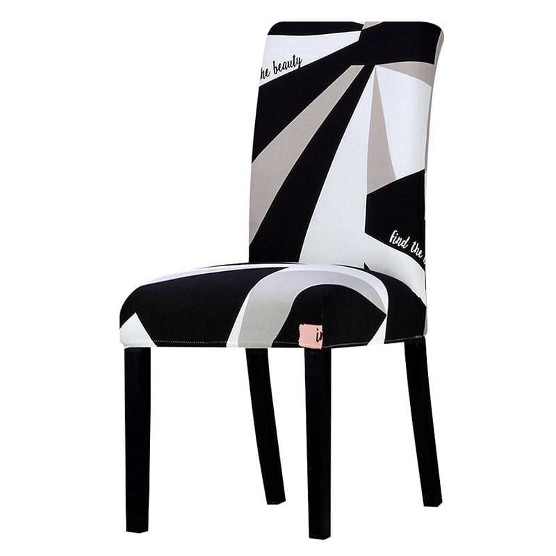 Stretchable printed chair cover - k209 / universal size - 