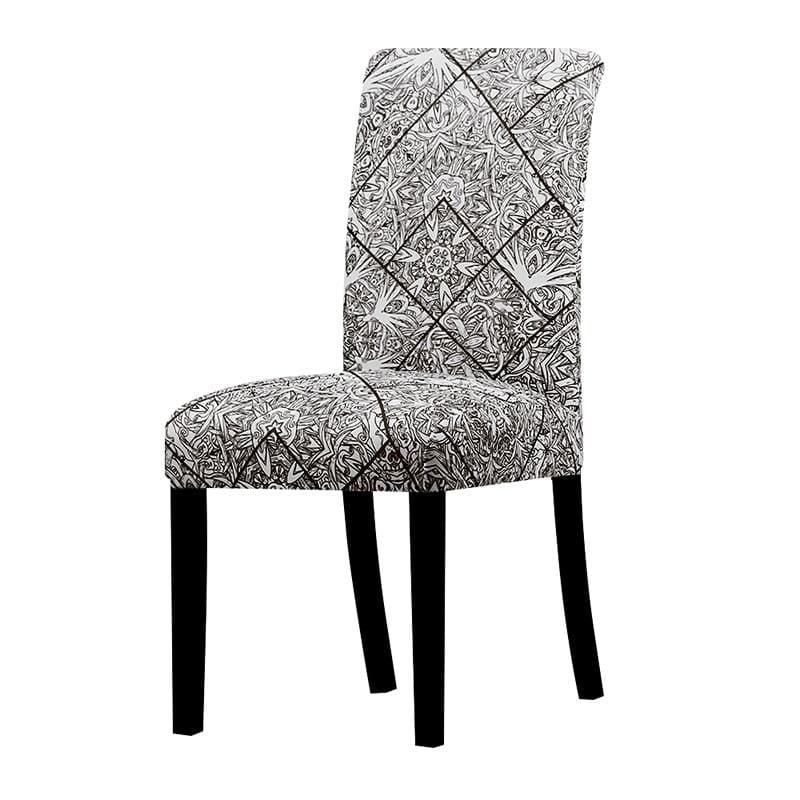 Stretchable printed chair cover - k713 / universal size - 