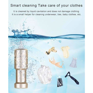 Ultrasonic jewelry laundry pocket cleaner - electronic 