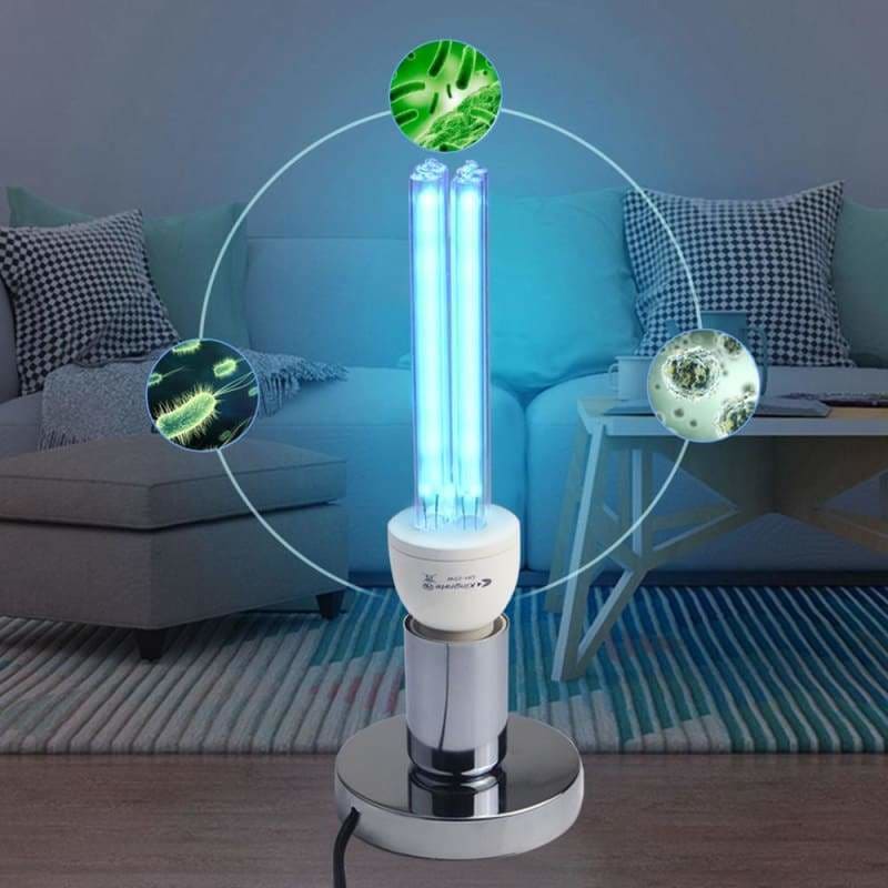 Ultraviolet Home Lamp - 15w 220v Bulb / UVC +Ozone - UV