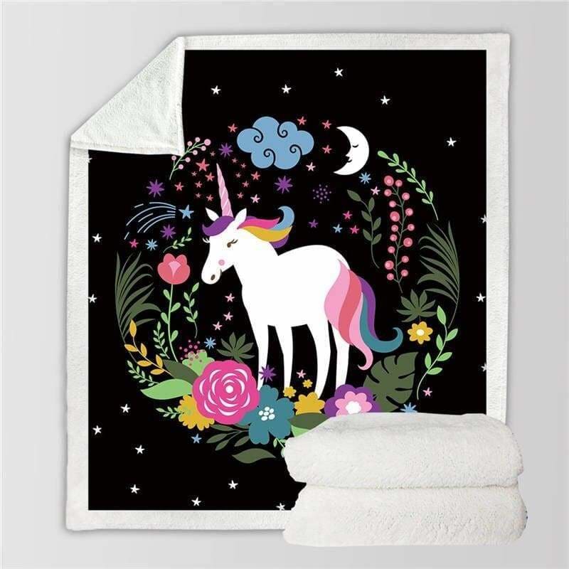 Unicorn Blanket For Kids - 10 / 130cmx150cm - Blankets