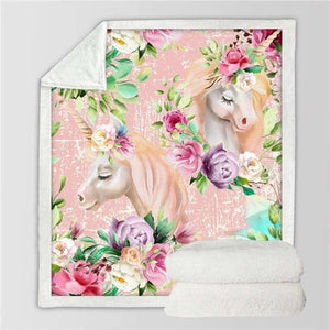 Unicorn Blanket For Kids - 16 / 130cmx150cm - Blankets