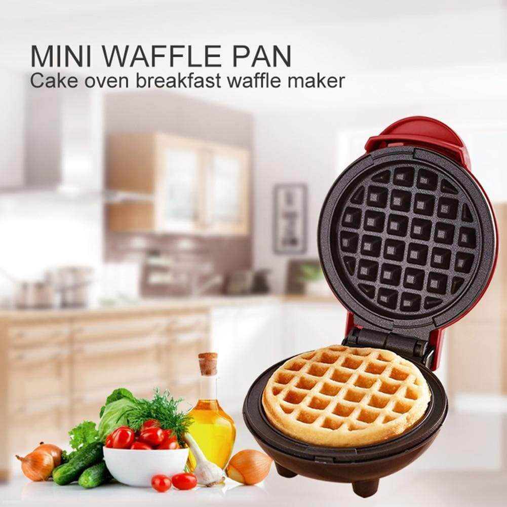 Waffles maker - red - kitchen appliances 2