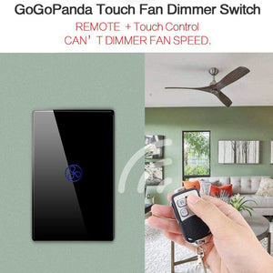 Wall Hanging Fan Remote Switch - Smart Switches