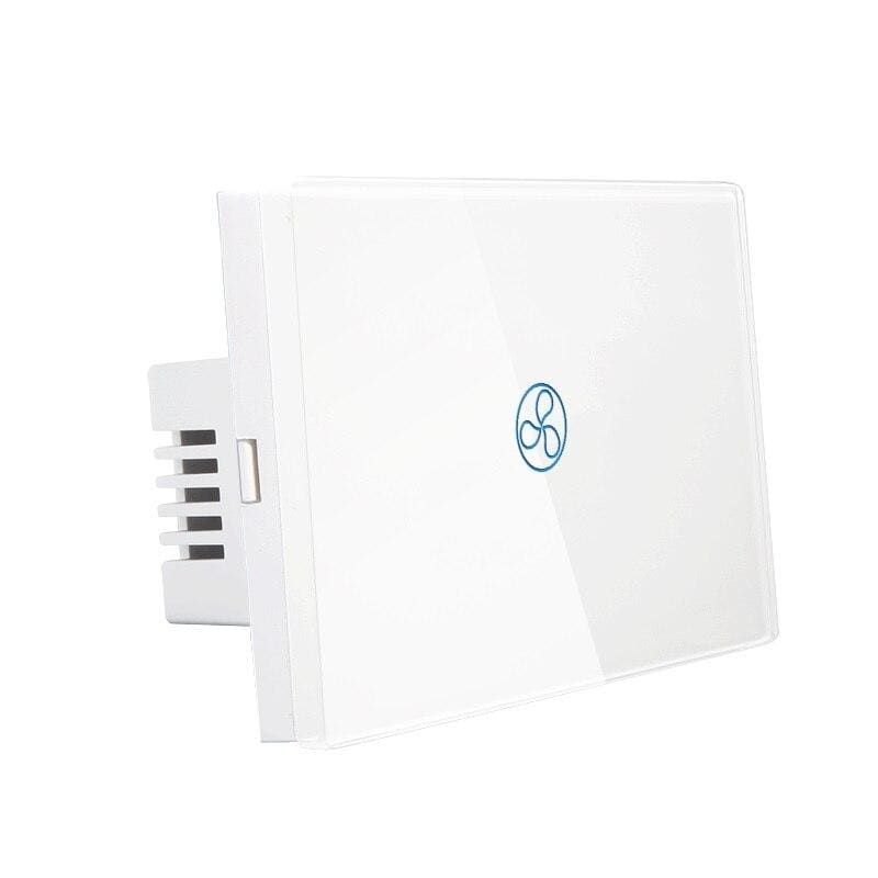 Wall Hanging Fan Remote Switch - White / without remote