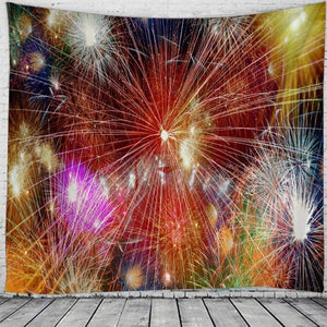 Wall Hanging Tapestry - Blue / 230X180CM - Christmas