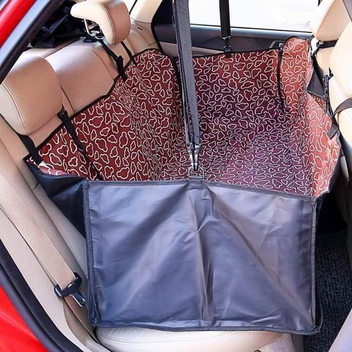 Waterproof dogs car seat covers - red cloud / 130*145*40cm -