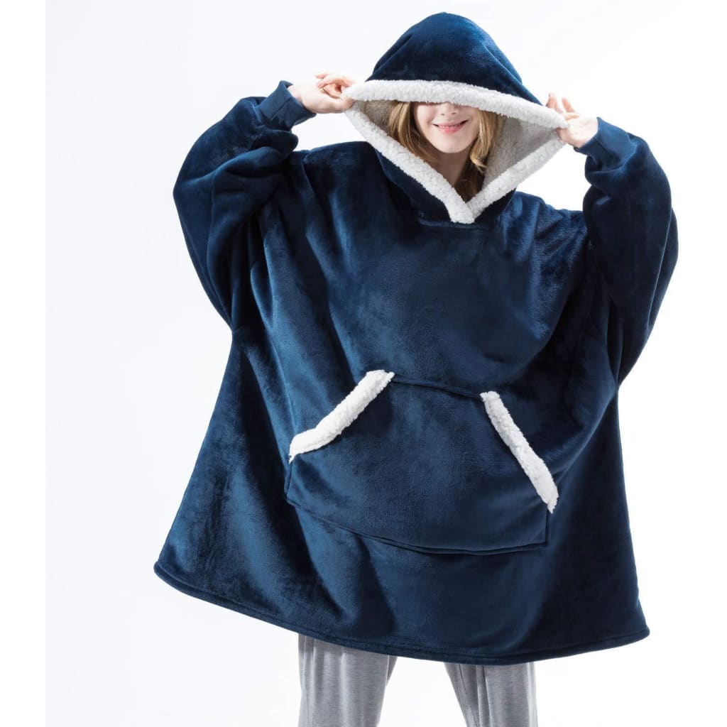 Wearable Blanket for All - Fur Blue - Blankets