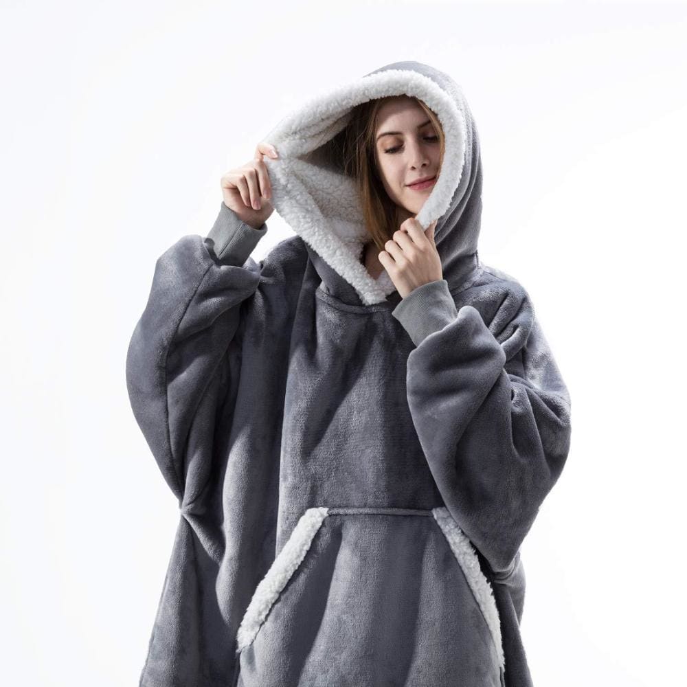 Wearable Blanket for All - Fur Gray - Blankets