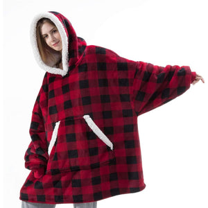 Wearable Blanket for All - Fur Grid - Blankets