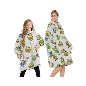 Wearable Blankets Printed - avocado green / Adult