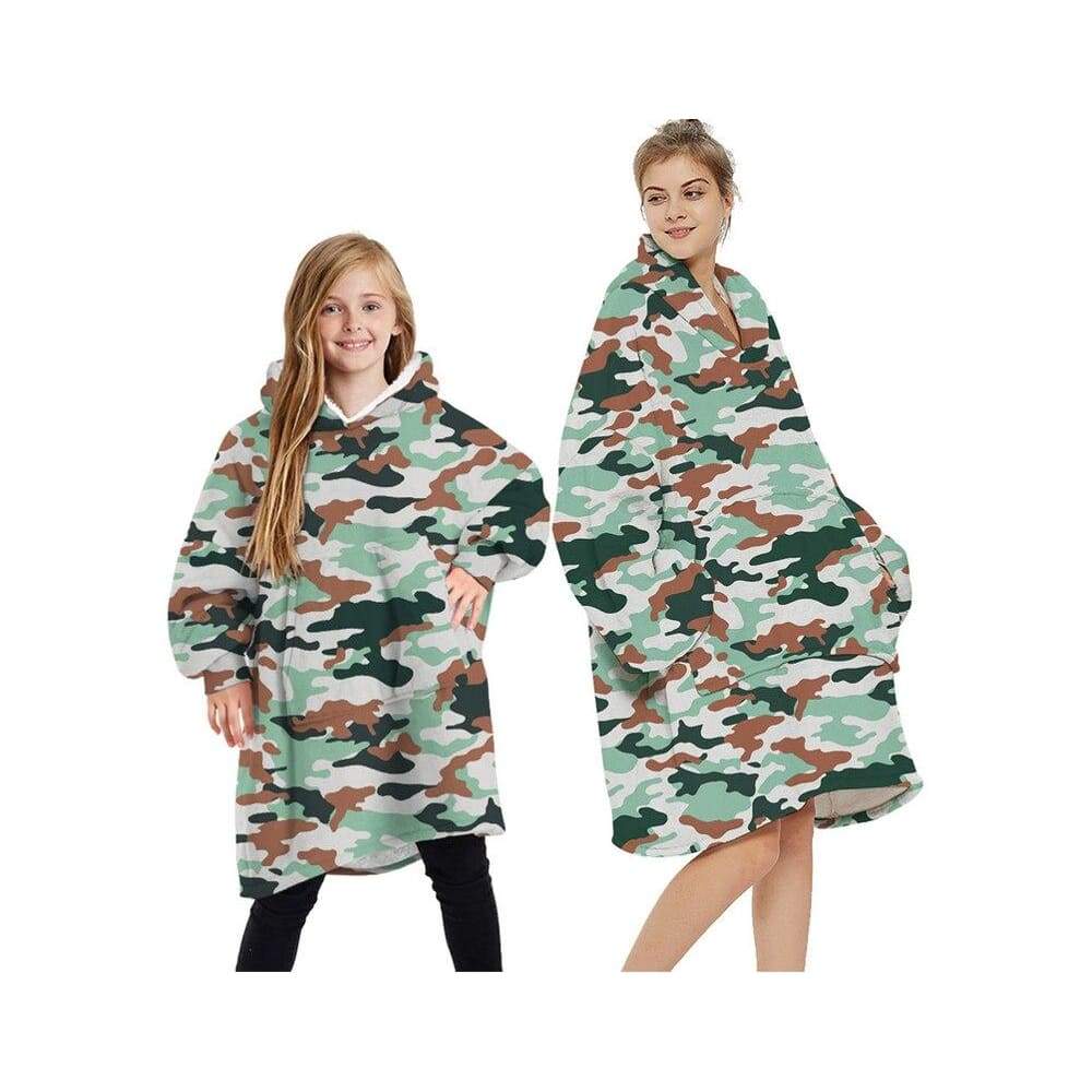 Wearable Blankets Printed - camouflage / Kids