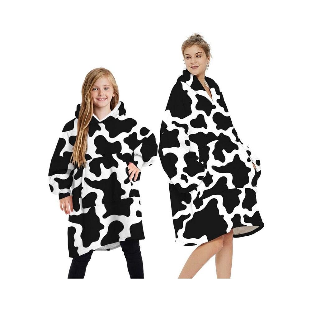 Wearable Blankets Printed - cow / Kids