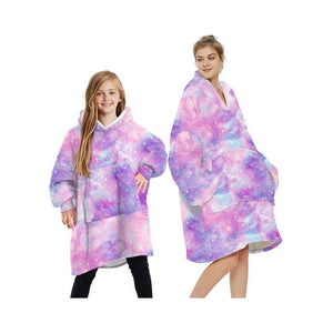 Wearable Blankets Printed - purple sky / Kids