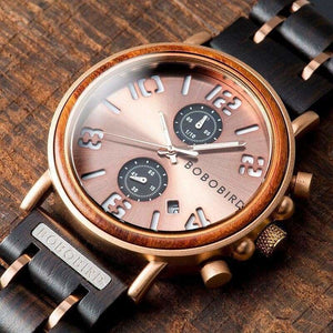 Wood Watch Stainless Steel Luxury For Men and Women