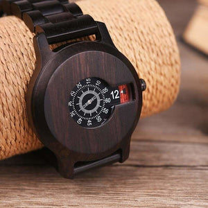 Wooden quartz watch just for men and women - watches